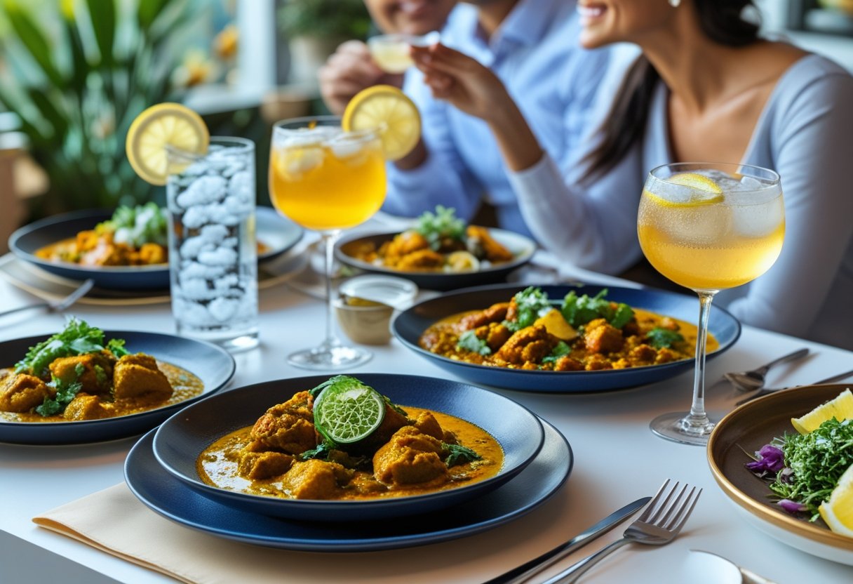 Forfriskende drikke til dine karryretter til inspiration